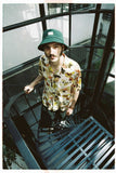 BRIXTON Bunker Reserve S/S Camp Collar Shirt- Multi Colour Shell
