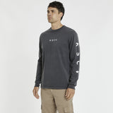 KISS CHACEY Last Chapter Heavy Relaxed Long Sleeve T-Shirt - Pigment Black