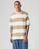 LEVI'S® 001MN-0003 Half-Sleeve Pique Tee - Rigby Stripe Chino