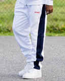 KING MANOR TRACKSUIT BOTTOMS - WHITE