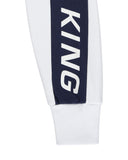 KING MANOR TRACKSUIT BOTTOMS - WHITE