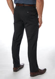 CITY CLUB NAVIGATOR FLP010 CHINO [Tall Fit] - Black