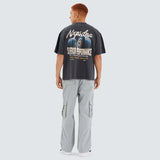 NENA AND PASADENA Quadrant Street Tee - Pigment Black