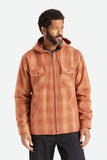 BRIXTON COASTAL HOOD JACKET - Burnt Henna