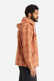 BRIXTON COASTAL HOOD JACKET - Burnt Henna