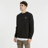KISS CHACEY Oakwood Layered Jumper Jet Black