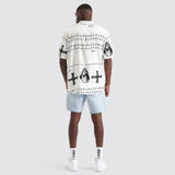 KISS CHACEY Omens Party Shirt- White/Black