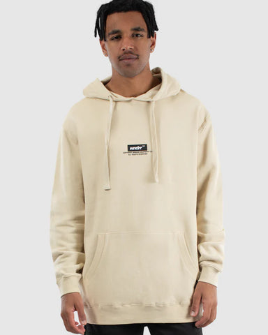 WNDRR OUTLASH HOOD SWEAT - TAN