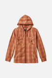 BRIXTON COASTAL HOOD JACKET - Burnt Henna