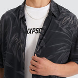 NENA AND PASADENA Selector Relaxed Short Sleeve Shirt - Black Print