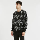 KISS CHACEY Sunset Relaxed Knit Jet Black