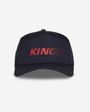 KING TENNYSON CURVED PEAK CAP - INK BLUE
