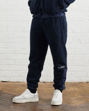 KING TENNYSON SHERPA TRACKSUIT BOTTOMS - INK BLUE