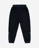 KING TENNYSON SHERPA TRACKSUIT BOTTOMS - INK BLUE