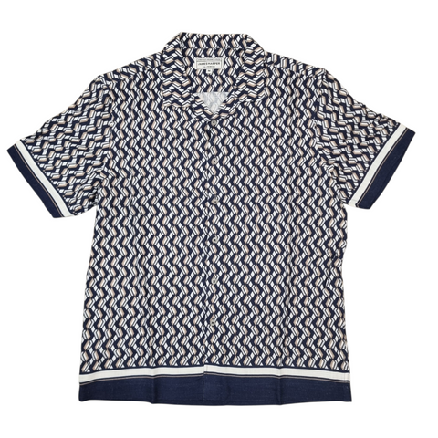James Harper JHS624 Border Cuban Collar S/S Shirt