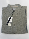 James Harper JHS601 S/S Textured Dobby Shirt - Olive