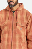 BRIXTON COASTAL HOOD JACKET - Burnt Henna
