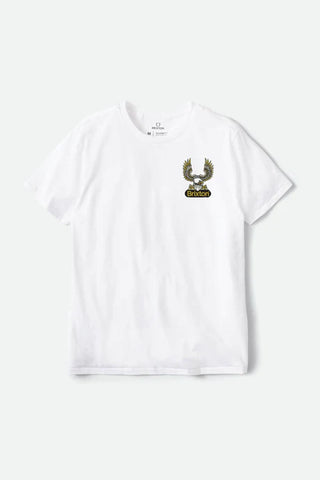 BRIXTON MERRICK S/S TEE 16967 - White