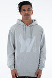 WNDRR FLIGHTS HOOD SWEAT - GREY MARLE