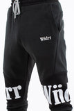 WNDRR HAMILTON TECH TRACKPANT - Black