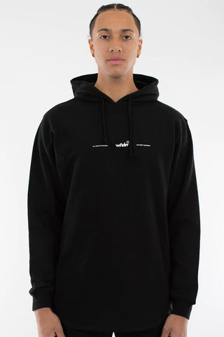WNDRR Run It Curved Hem Hood Sweat