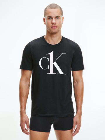 Calvin Klein ONE LOUNGE GRAPHIC Tee - Black