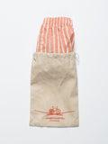JAMES HARPER JHBX46 DOUBLE STRIPE LINEN SLEEP SHORTS - Koi