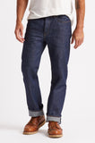 BRIXTON Labor 5-Pocket Denim Jean - Raw Indigo