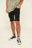 KISS CHACEY BIKER SHORT -  Jet Black