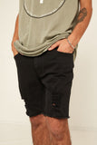 KISS CHACEY BIKER SHORT -  Jet Black
