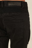 KISS CHACEY BIKER SHORT -  Jet Black