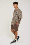 LEE WORKER 606922 RELAXED SHORT - Volcanic