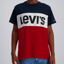 LEVI'S® COLORBLOCK TEE - PEACOAT