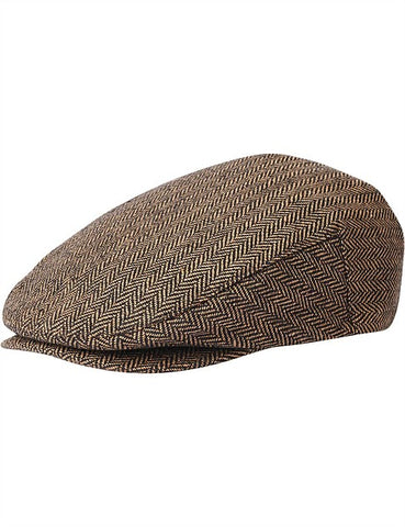 BRIXTON Brood Snap Cap - Brown/Khaki