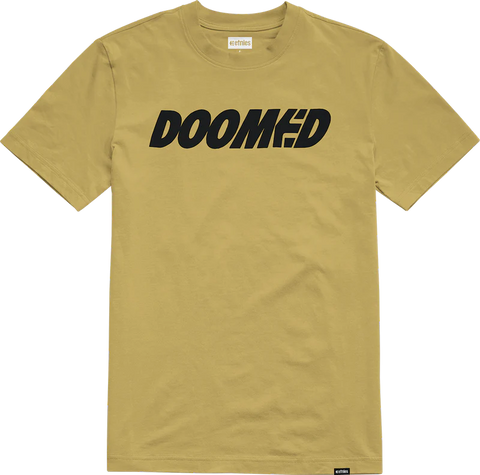 etnies DOOMED TEE - Mustard