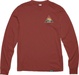 etnies MOONRISE L/S TEE - Burgundy