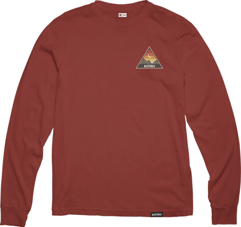 etnies MOONRISE L/S TEE - Burgundy