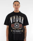 WNDRR Rose Bowl Vintage Tee - Washed Black