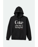 BRIXTON Coca Cola Having Fun Hoodie - Black