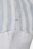 INDUSTRIE THE CAPPELLO LS SHIRT - Chambray/White