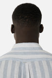 INDUSTRIE THE CAPPELLO LS SHIRT - Chambray/White
