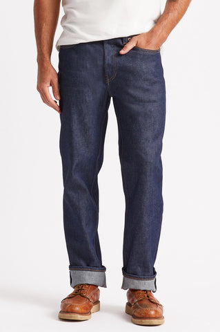BRIXTON Labor 5-Pocket Denim Jean - Raw Indigo