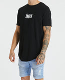 Americain Boston Dual Curved Tee - Jet Black