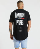 Americain Boston Dual Curved Tee - Jet Black