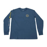 BRIXTON Crest Long Sleeve Tee - Joe Blue