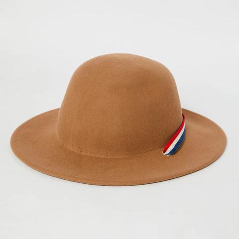 BRIXTON WILLIE NELSON TRIGGER FELT HAT - Tan
