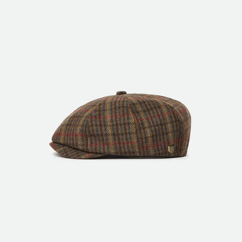 BRIXTON Brood Snap Cap - Olive/Moss