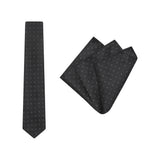 BUCKLE TIE + POCKET SQUARE SET