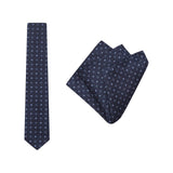 BUCKLE TIE + POCKET SQUARE SET
