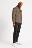 BRIXTON Cass Puffer Jacket - Navy/Khaki